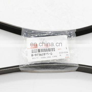 GENUINE FAN BELT FOR 4HK1 EXCAVATOR ENGINE 8-97362815-00/87362815 photo-2
