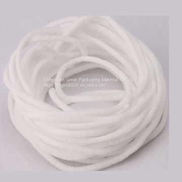 Elastic band earloop for disposable mask