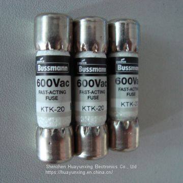 KTK-20 Bussmann 600Vac Fast-acting Supplemental Fuses