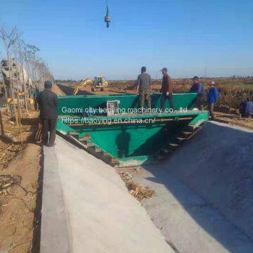 Baoying Drainage Ditch Slipform Machine/trapezoidal Channel Forming Machine/rectangular Side Ditch Slipform Machine photo-5