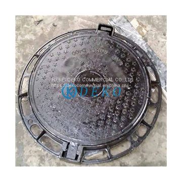 D400 frame size DIA730,CO DIA580 height 70mm  Round Manhole Covers  manhole cover and grating