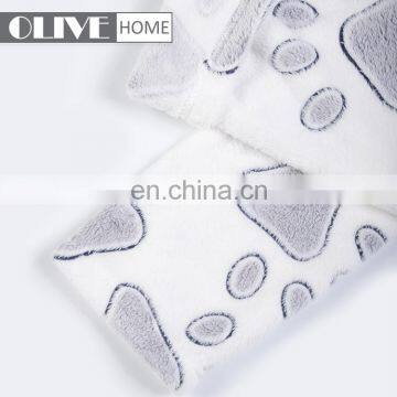 2018 Super Soft Adult Pyjamas Personalized Glue and Back Printing Brushed Coral Fleece Bathrobe photo-6