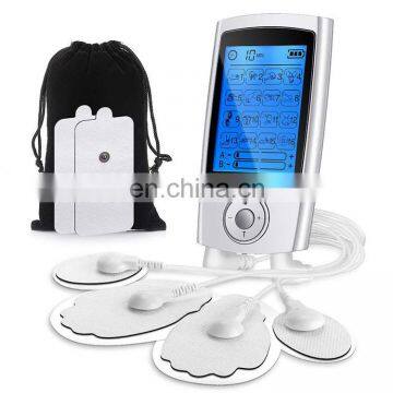 New Dual Channel 16 Mode Rechargeable Muscle Stimulator Device for Pain Relief photo-3