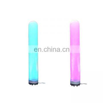 Cheap Inflatable led lighting cone/inflatable lighting column/inflatable colorful led pillar For Sale