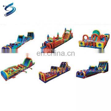 Cheap Indoor Outdoor Commercial Adult Obstacle Course Inflatable Obstacle Course Courses Game Equipment for Kids Adults Sale photo-5