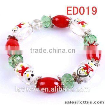 HAPPY NEW YEAR Best gift bulk christmas bracelets ED019