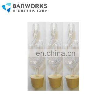 Hot Brewing Part S-Shape Double Bubble Airlock for Wine Making and Beer Making photo-4
