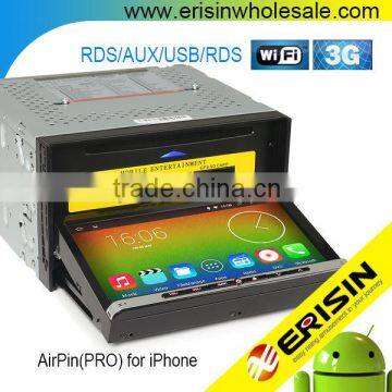 Erisin ES2007A 7" 2 Din Android 4.4.4 Car Radio DVD 3G WiFi