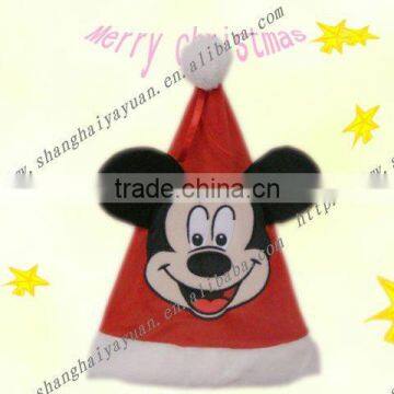 30cm high quality kids plush christmas hat