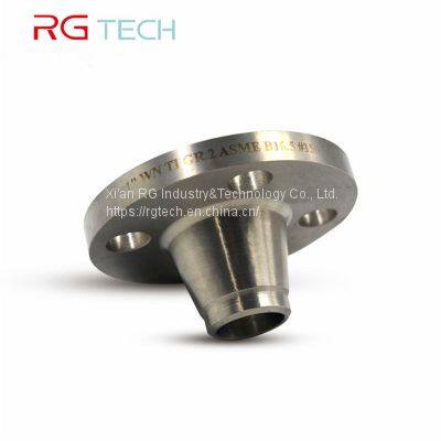 ANSI B16.5 Grade 2 WN RF Welding Neck Titanium Flange photo-4