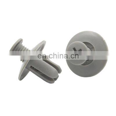 Car 8mm Hole Plastic Screw Rivets Gray Auto Vehicle Engine Cover Bumper Fender Door Trim Panel Screw Clips photo-2