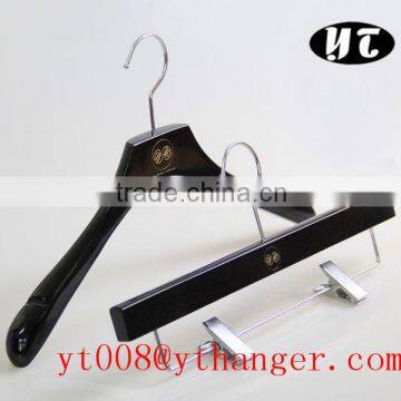 Luxury dark wooden hanger match sets