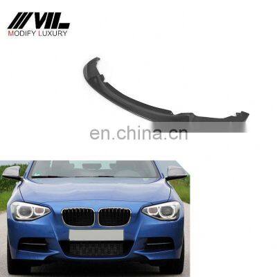 Carbon Fiber Front Lip Splitter for BMW F20 M tech M135I 2012UP