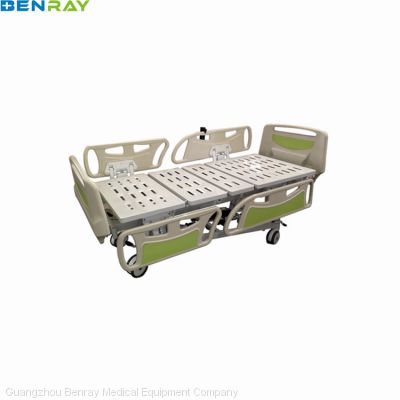 5-Function Electric Hospital Bed,linak motor, backup batteries, manual CPR