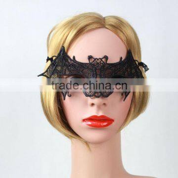 New Design Women Halloween/Chirstmas Party Decorate Lace Bat Animal Mask                        
                                                Quality Choice