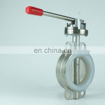 2 Inch Cast Iron Stainless Steel Epdm Seal Wafer Butterfly Valve photo-3