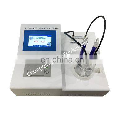 Promotion Price Dielectric Oil Water Content Testing Equipment Karl Fischer Titration Tester