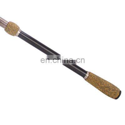 1.8м 2.1м 2.4м 2.7м MH Carbon Spinning Rod And Reel Антиперекручивающийся телескопический удочерный ствол photo-5