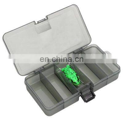 Amazon 18.5*10*3.3cm Fishing Lure Accessory Box Case Soft Frog Tackle Box