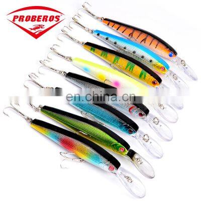 8Color bait 12.5cm/14gLure Sea fishing medium Mino fishing tackle store Suspending jerkbait fishing artificial minnow lure