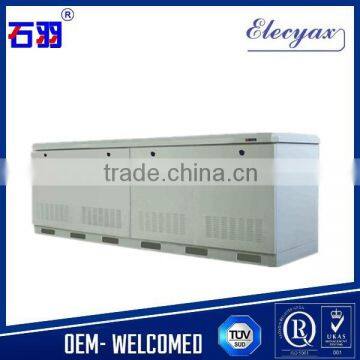 Galvanized steel outdoor battery enclosure/SK-12090 IT enclosure rack cabinet with air conditioner