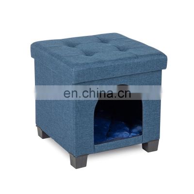 Wholesale colorful Portable Round Soft Washable Winter Warm pet house plastic for sale