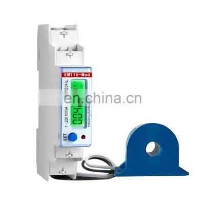 EM115-Mod 230V 100A single-phase electric meter with jammer