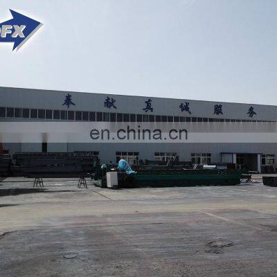 Large span prefabricated engineering steel structure mechanical workshop with equipment