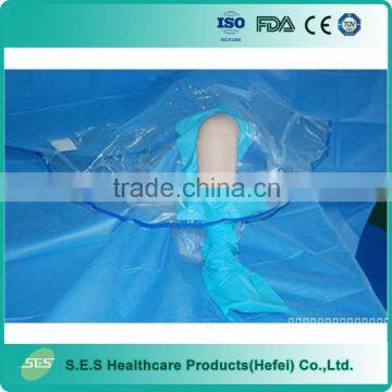 disposable universal sterile surgical knee arthroscopy drape