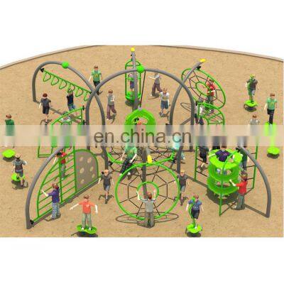 Children play game outdoor/indoor playground equipment kids slide set kids play house small playground for sale