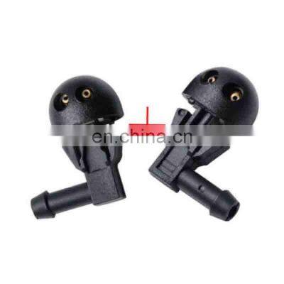 High Quality auto parts 2x FRONT WINDSCREEN WASHER WIPER JET WATER NOZZLE 6438.AV 6438.J2 for Peugeot 206