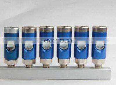 Pneumatic Safety Push Button Coupling Push-Button Type Pneumatic Quick Coupling