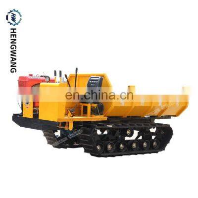 Garden mini dumper 4x4 rubber track price