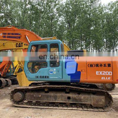 hitachi crawler excavator used ex200 , Japan made ex200-3 ex200-2 hitachi machine , hitachi construction equipments