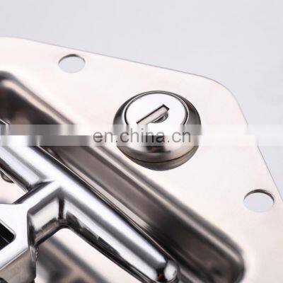 MS858-4 Truck Container Stainless Steel Under Tray Tool Box T Handle Latch Lock photo-3
