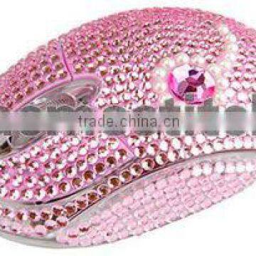 Fashion and lovely pink wireless mouse