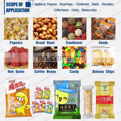 Automatic Desiccant Oatmeal Pouch Bag Packaging Machine 4 Side Seal 5-1000g