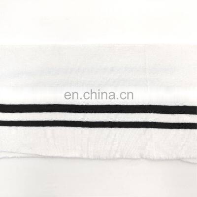 Anti-pilling polyester jacket ribb 1x1 2*2 knitting rib nanjing fabric knitted rib cuff