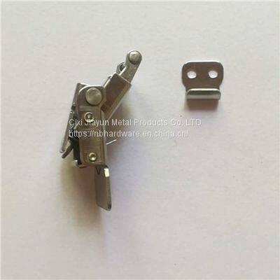 Stainless Steel Spring Loaded Safety Snap Lock Adjustable Toggle Catch Clamp Draw Latch for Case Box Door Cabinet