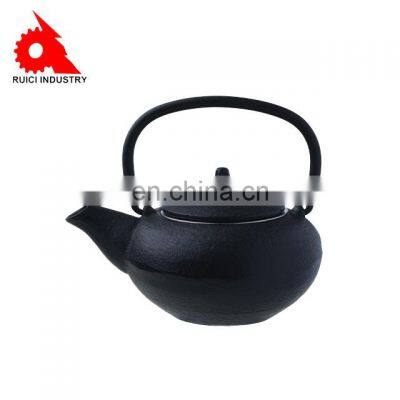 Wholesale Chinese Antique Cast Iron Tea Set Pot Coffee Pot Enamel photo-3