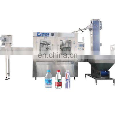 Automatic small drinking water filling bottling machine equipment plant