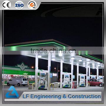 Prefab Ball Joint Large Span Space Frame Gas Station Canopy photo-5
