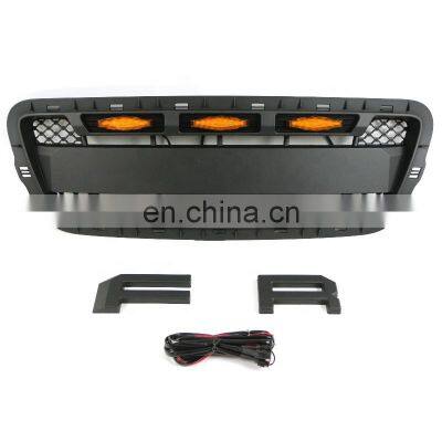 Auto Parts Other Exterior Accessories Front Bumper Grill Car Front Grille With Lights Fit For 2001-2003 Ranger