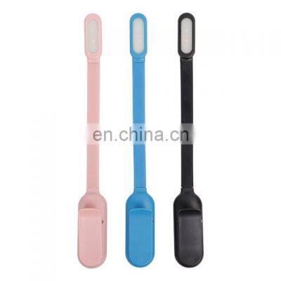 Pinbo USB Rechargeable Folding Led Reading Lamp With Clip