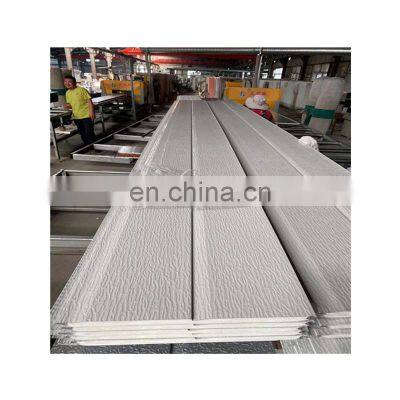 Heat and sound insulation side panels insulated drywall panels metal carved sandwich panel