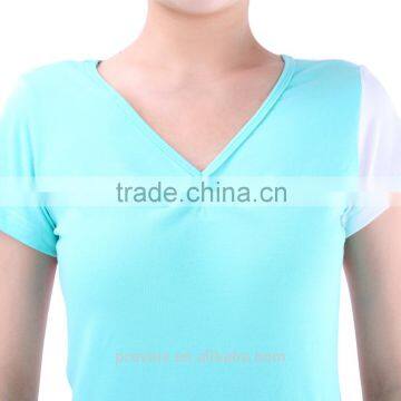 Hot Sale Short Sleeve Dance Top, Fitness Top, Yoga Top photo-4