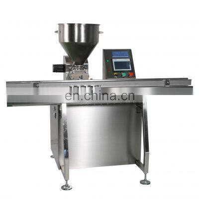 Chocolate injecting machine for cake and bread cream jam filling machine