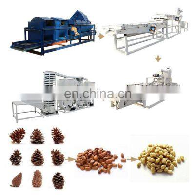 Pine nuts skin removing machine Nuts peeling machine Nuts peeler and remover