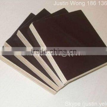 factory price wbp glue black film faced plywood