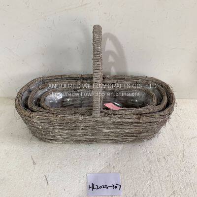 Flower Trug Basket Elm Branch Basket Competitive Price